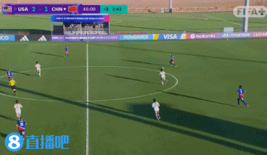 突然崩盘！U17美国女足4分钟连入2球，中国女足1-3追赶