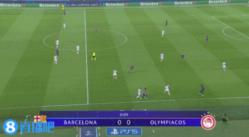 敲山震虎！巴萨开场后场错误  ，波登斯远射被扑