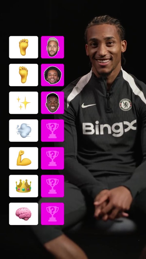 若昂·佩德罗评完美巴西球员：右脚内马尔、左脚马塞洛、速度大罗